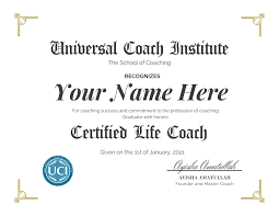 online life coach certification