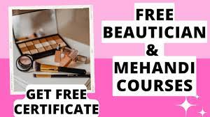 free online beauty courses with certificates