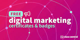 digital marketing online course free with certificate