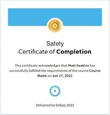free online hse courses with certificates