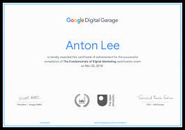 free google digital marketing certification