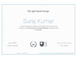 social media marketing certification google
