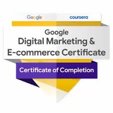 digital marketing certificate from google