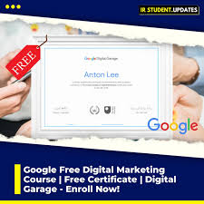 digital marketing certificate online free