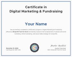 best online marketing certificate programs