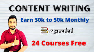 free content writing courses