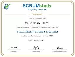 scrum certification online