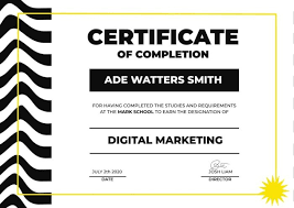 digital marketing free courses with certificate