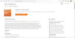 tableau e learning